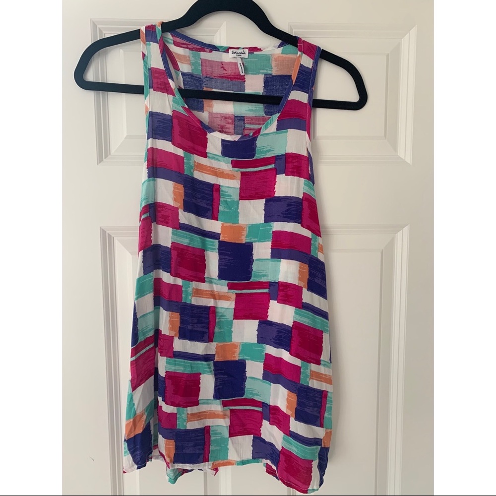 Splendid printer Tank Top